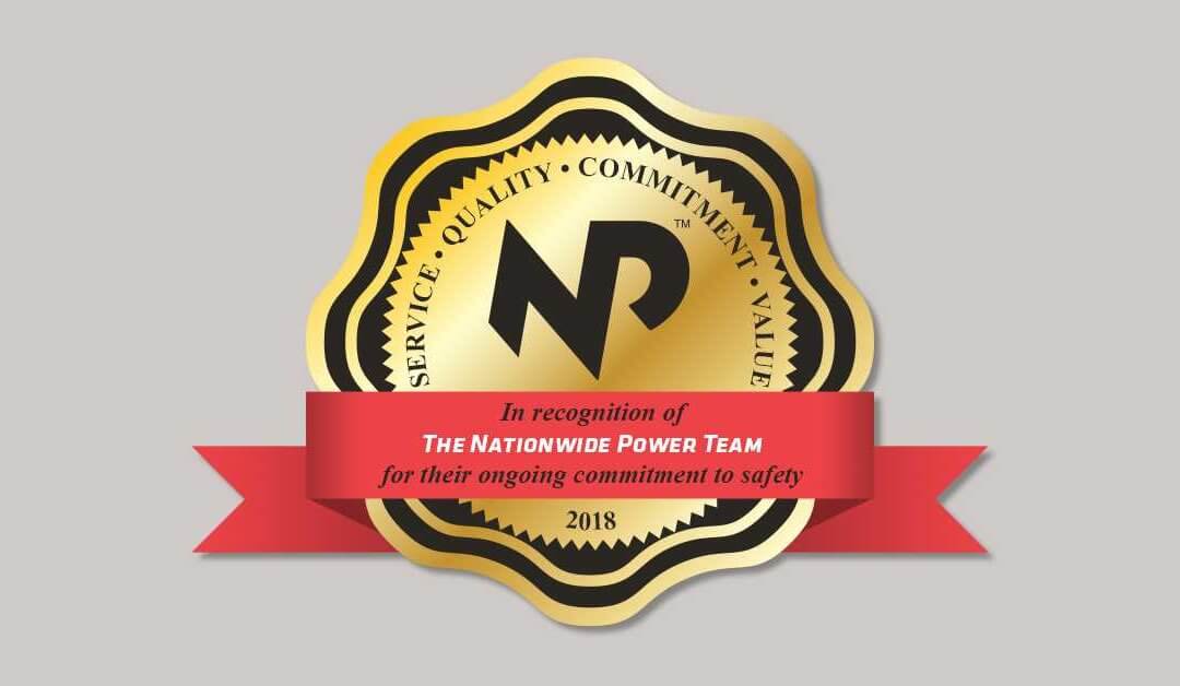 Nationwide Power Achieves Another Year With Zero Safety Incidents